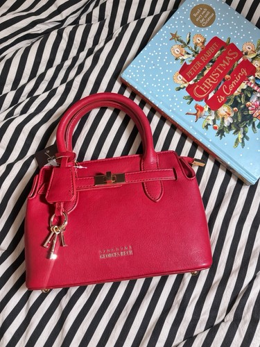 Red small handbag - small, with