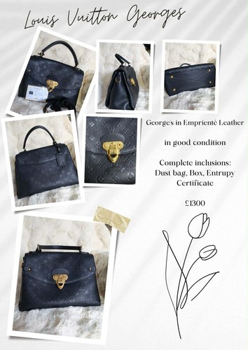 Louis vuitton georges black - georges,