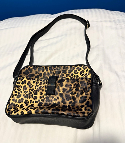 George leopard print faux fur - leopard,