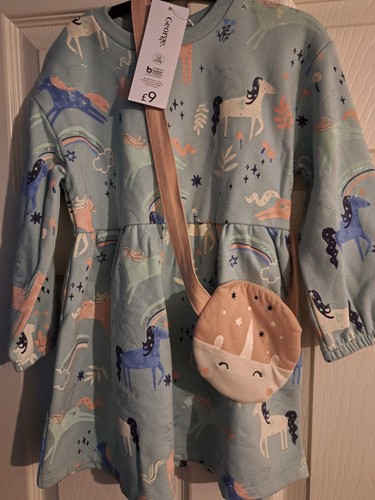 Bnwt pretty unicorn - dress, &