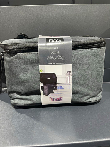 George home grey black - george, lunch