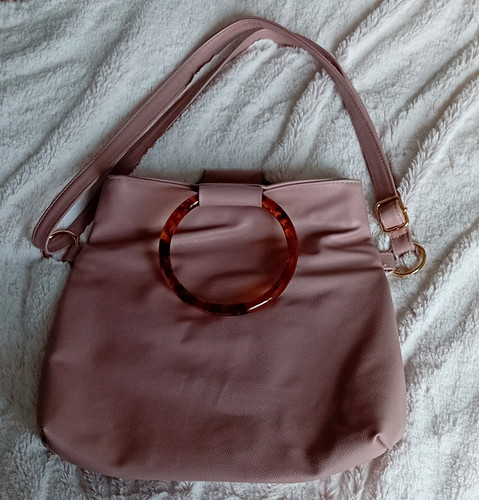 George pink faux leather - george,