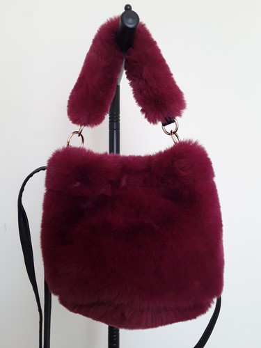 George ladies faux fur - george, bag