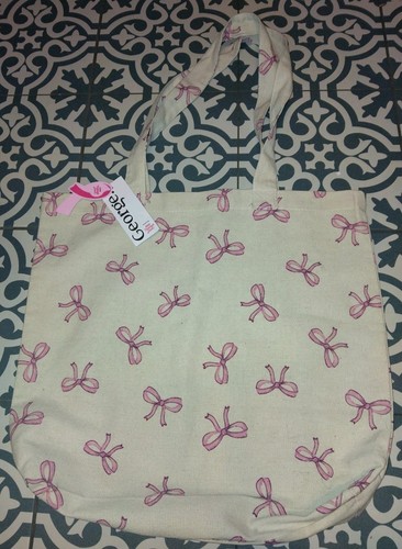 Asda george pink bow - george,