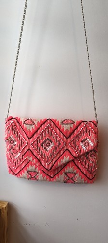 George pink coral - george, beaded