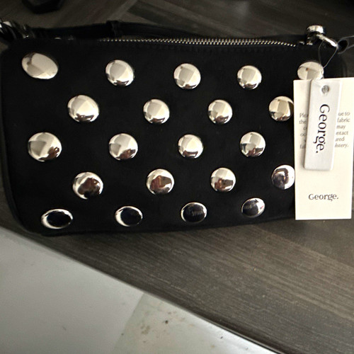 George black faux leather - george,
