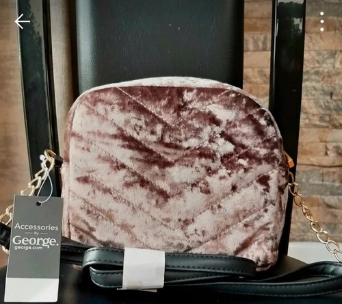 Bnwt mauve crushed velvet - mauve,