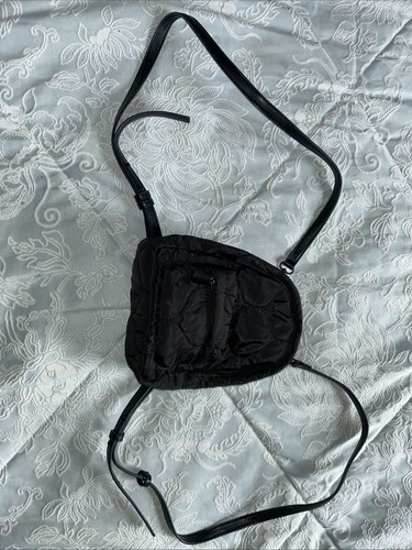 Little padded black bag - black,
