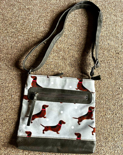 George grey fabric dog - fabric,
