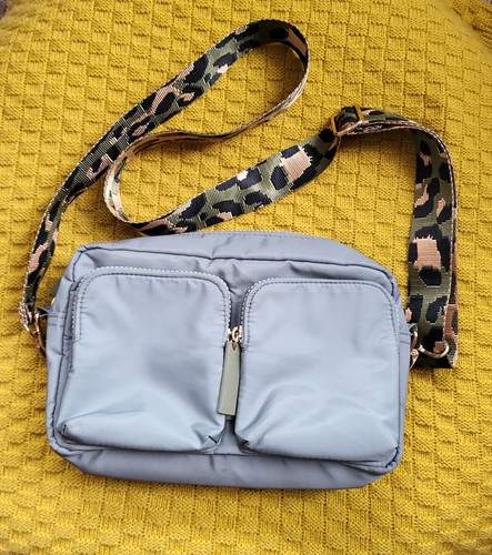 Green bag with - , and